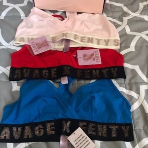 Savae x fenty 3 brand new bralettes